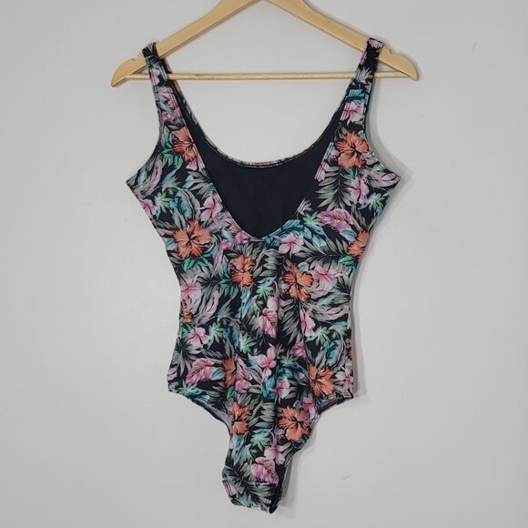 Didi Floral Tropical Printed Multicolor Bathing Scoop Neck One-Piece Swimsuit - Picture 3 of 10
